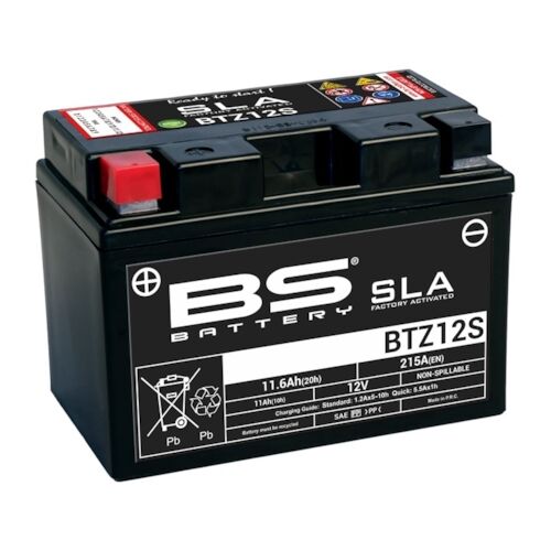 BS BATTERY Sealed battery maintenance free, Batteries for motorcycle & scooter, BTZ12S SLA