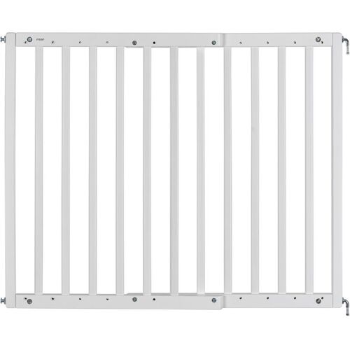 Reer Türschutzgitter / Treppenschutzgitter (63 bis 103,5 cm) zum Schrauben – Weiß