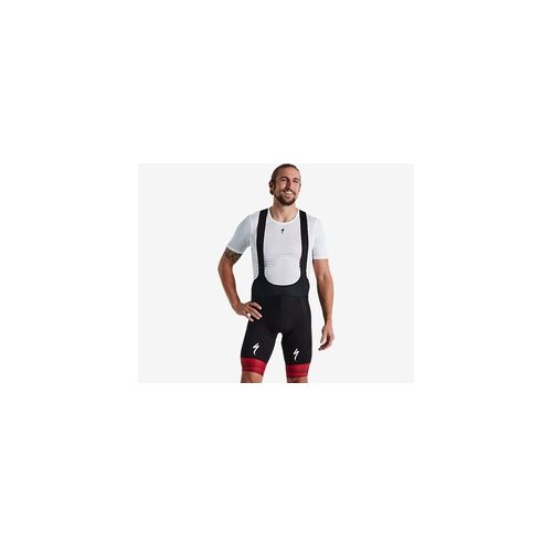 Specialized SL Rennrad Team Bib Shorts   black-red – XL