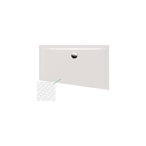 Hoesch Duschwanne „Muna“ Trapez 160 × 90/67,5 cm