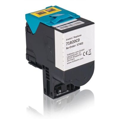 TonerPartner Kompatibel zu Lexmark 71B20C0 Tonerkartusche, cyan TonerPartner Kompatibel zu Lexmark 71B20C0 Tonerkartusche, cyan