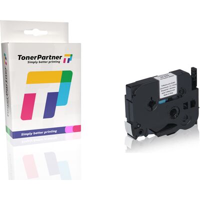 TonerPartner Brother TZE131 P-Touch Farbband schwarz auf Transparent Laminat 12mm x 8m Kompatibel TonerPartner Brother TZE131 P-Touch Farbband schwarz auf Transparent Laminat 12mm x 8m Kompatibel