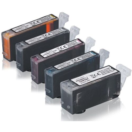 TonerPartner Multipack kompatibel zu Canon PGI-520 / CLI-521 enthält 10x Tintenpatrone