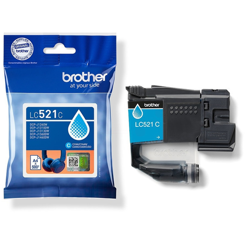 Original Brother LC521C Tintenpatrone cyan