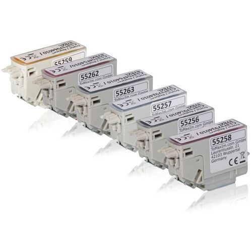 TonerPartner Multipack kompatibel zu Epson C13T379D4010 / 378XL/478XL enthält 1xBK, 1xC, 1xM, 1xY, 1xR, 1xGY