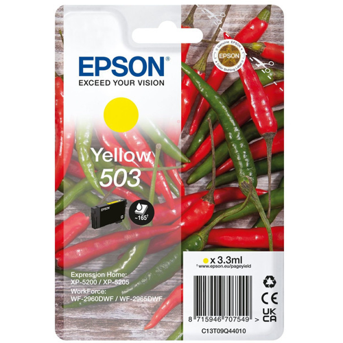 Original Epson C13T09Q44010 / 503 Tintenpatrone gelb