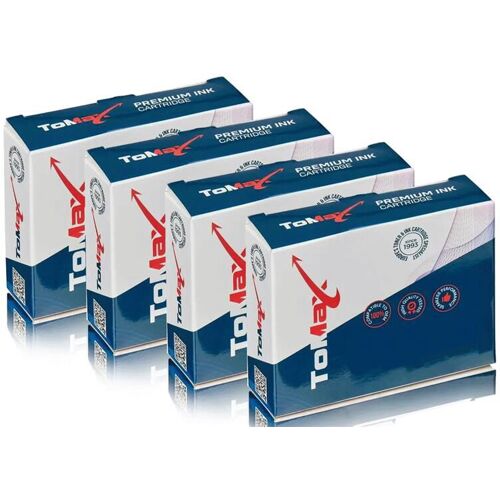 TonerPartner ToMax Multipack ersetzt Epson C13T 945x40 / T945x enthält 4 x Tintenpatrone