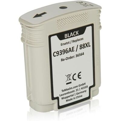 TonerPartner Kompatibel zu HP C9396AE / 88XL Tintenpatrone, schwarz TonerPartner Kompatibel zu HP C9396AE / 88XL Tintenpatrone, schwarz
