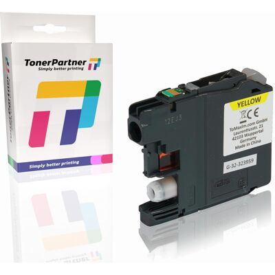 TonerPartner Kompatibel zu Brother LC-125XLY Tintenpatrone, gelb TonerPartner Kompatibel zu Brother LC-125XLY Tintenpatrone, gelb
