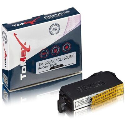 TonerPartner ToMax Premium ersetzt Canon 4540B001 / CLI-526BK Tintenpatrone, schwarz TonerPartner ToMax Premium ersetzt Canon 4540B001 / CLI-526BK Tintenpatrone, schwarz