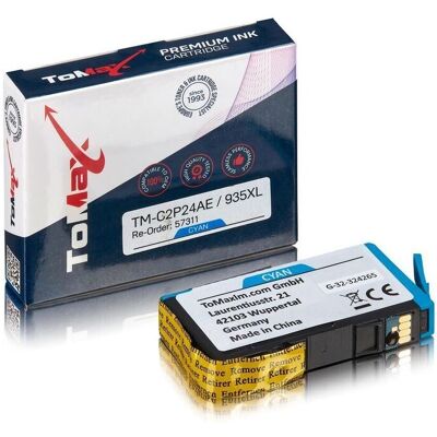 TonerPartner ToMax Premium ersetzt HP C2P24AE / 935XL Tintenpatrone, cyan TonerPartner ToMax Premium ersetzt HP C2P24AE / 935XL Tintenpatrone, cyan