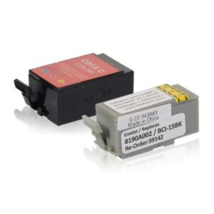 TonerPartner Multipack kompatibel zu Canon 819xA002 / BCI15BK enthält 2x Tintenpatrone