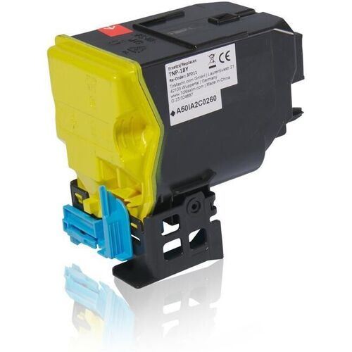 TonerPartner Kompatibel zu Konica Minolta A0X5250 / TNP-18Y Tonerkartusche, gelb