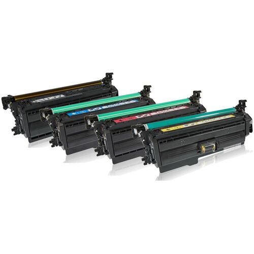 TonerPartner Multipack kompatibel zu HP 654A / 654X enthält 4x Tonerkartusche