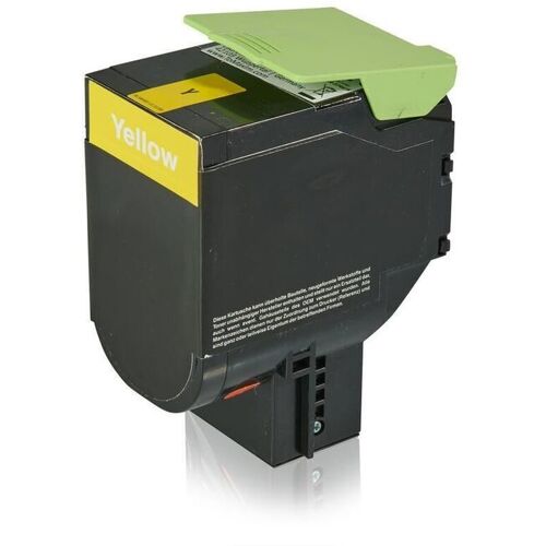 TonerPartner Kompatibel zu Lexmark 80C2XY0 / 802XY Tonerkartusche, gelb