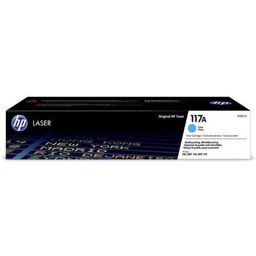 Original HP W2071A / 117A Toner cyan