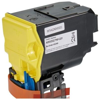 TonerPartner Konica Minolta TNP-22 Y - Gelb - Tonerkartusche - C 35 Serie TonerPartner Konica Minolta TNP-22 Y - Gelb - Tonerkartusche - C 35 Serie