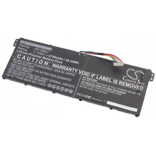 AccuCell Akku passend für Acer Aspire 3 A315-21 / AP16M5J Li-Polymer 7,7V 4750mAh