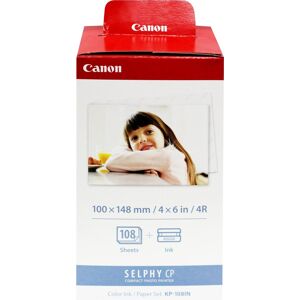 Canon Tintenpatronen Value-Pack KP-108IN color inkl. 3x36 Blatt Fotopapier 10x14,8c