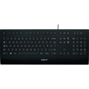 Logitech Tastatur K280e, USB, schwarz DE, Business