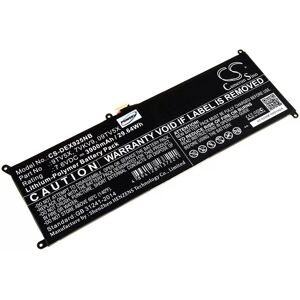 AccuCell Akku für Laptop Dell XPS 12 9250 / Latitude 12 7275 / Typ 7VKV9 - 7,6V - 4000 mAh