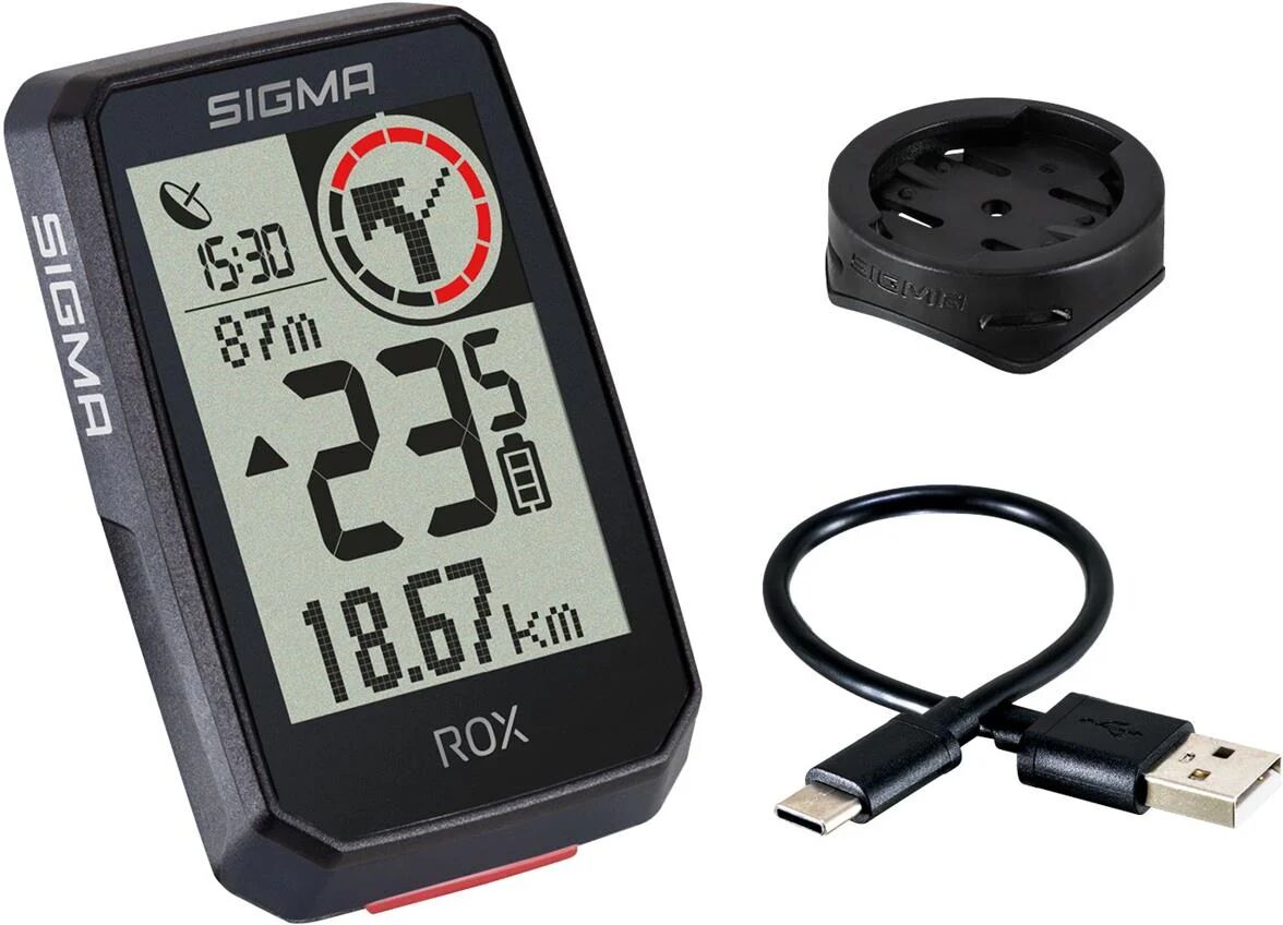 Sigma Fahrradcomputer ROX 2.0 GPS Schwarz Keine Größenangabe