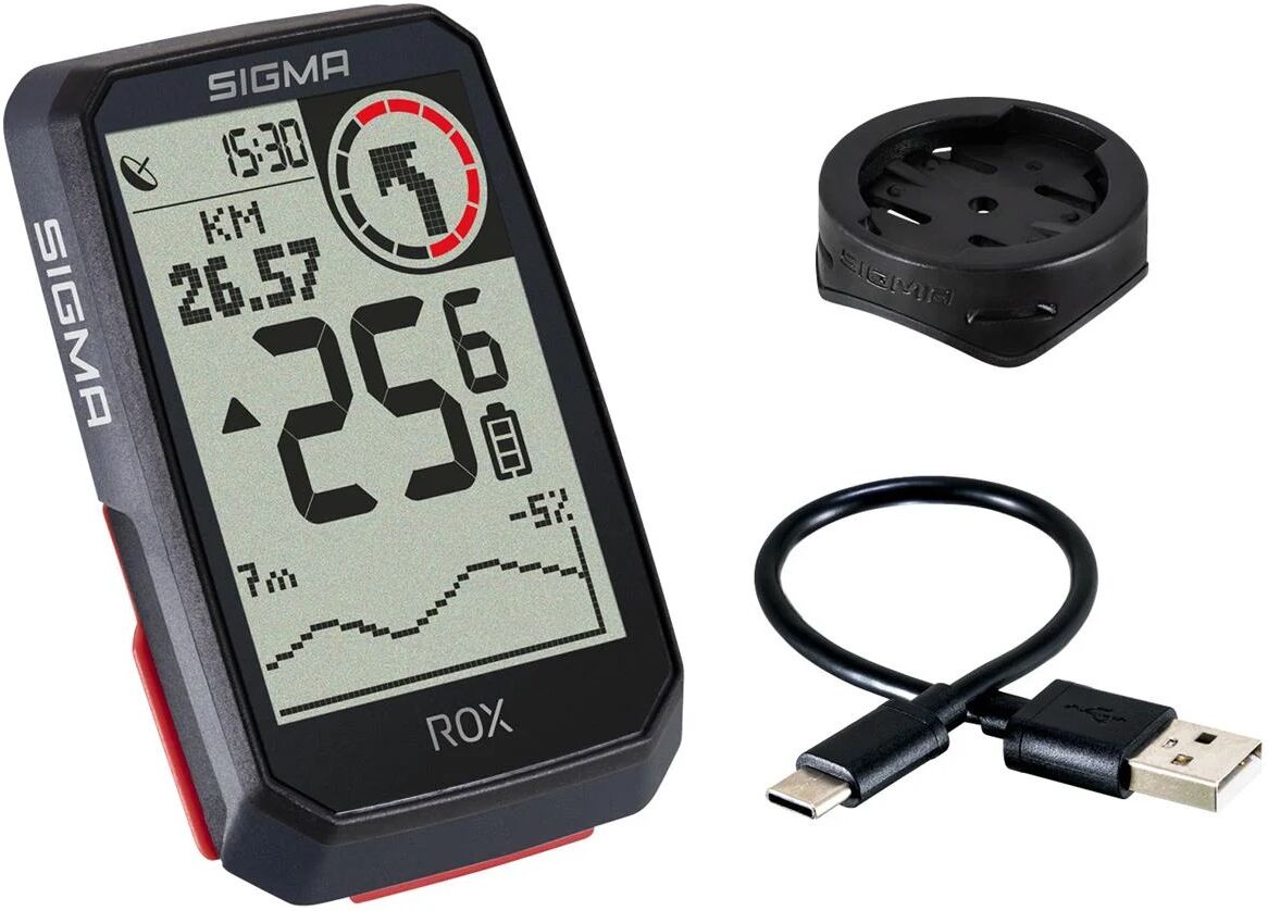 Sigma Fahrradcomputer ROX 4.0 GPS Schwarz Keine Größenangabe