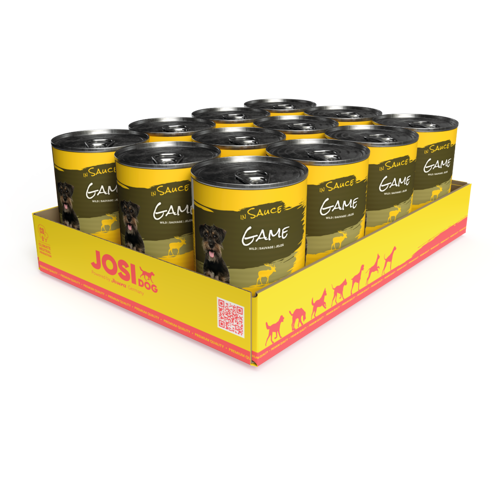 JosiDog Game in Sauce 3x4x415g