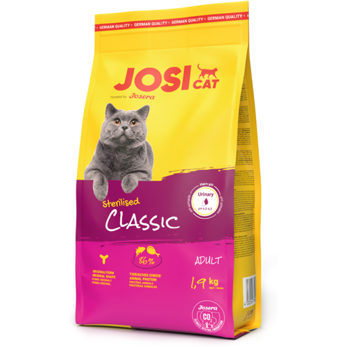 JosiCat Sterilised Classic 3x 1,9 kg
