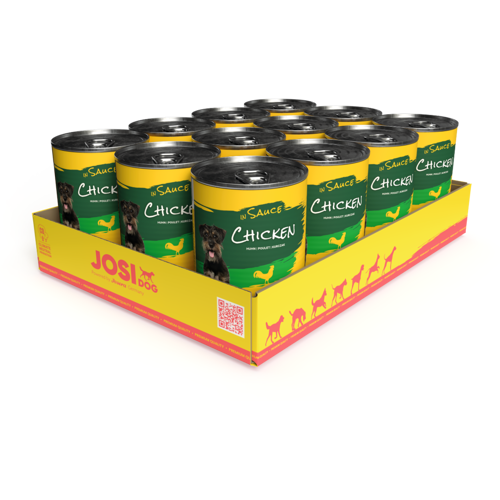 JosiDog Chicken in Sauce 3x4x415g