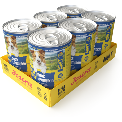 Josera Meat Lovers Menu Duck with Pumpkin 6x400g