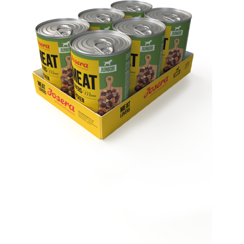 Josera Nassfutter Meat Lovers Junior Menu Chicken 6x400g