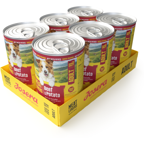 Josera Meat Lovers Beef with Potato 6x400g