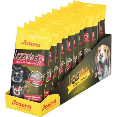 Josera Loopies 150 g Hundesnacks Getreidefrei 3 Sorten Josera Loopies 150 g Hundesnacks Getreidefrei 3 Sorten