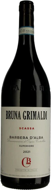 Bruna Grimaldi 1,5 Liter Bruna Grimaldi Scassa Barbera d´Alba Superiore 2022 rot 0.75 l