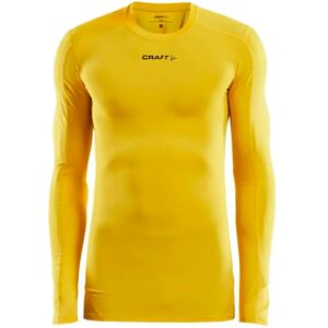 Kompressionstrikot Craft pro control LS Jaune M Kompressionstrikot Craft pro control LS Jaune M