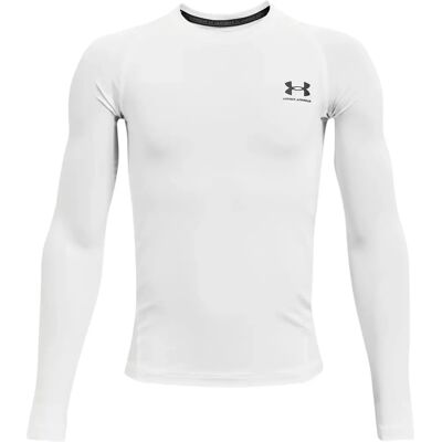 Jungen-T-Shirt Under Armour à manches longues Blanc 12/14 ans Jungen-T-Shirt Under Armour à manches longues Blanc 12/14 ans