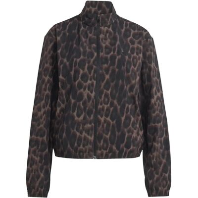 Sweatshirt Damen adidas Essentials Leopard Marron M Sweatshirt Damen adidas Essentials Leopard Marron M