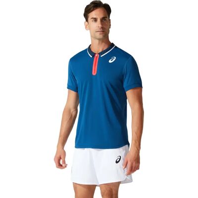 Asics Match M Polo Shirt - Mako Blau - Tennispolo Asics Match M Polo Shirt - Mako Blau - Tennispolo