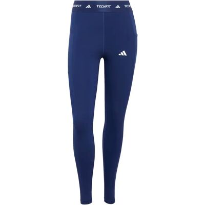 Leggings Damen adidas Techfit Bleu L Leggings Damen adidas Techfit Bleu L