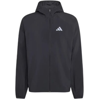 Sweatjacke mit Reißverschluss und Kapuze adidas Essentials Gris M Sweatjacke mit Reißverschluss und Kapuze adidas Essentials Gris M