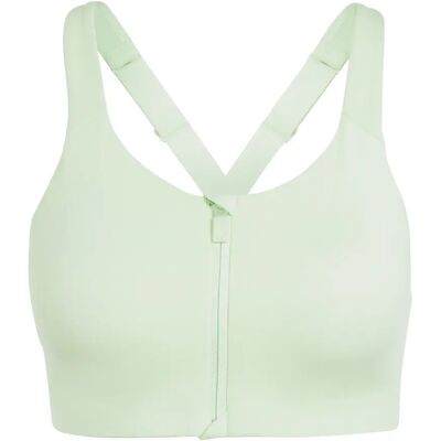 adidas TLRD Impact Luxe Hoch-Support Reißverschluss-BH - Damen - Grün adidas TLRD Impact Luxe Hoch-Support Reißverschluss-BH - Damen - Grün