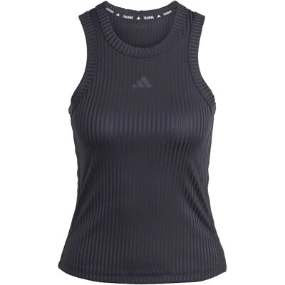 adidas Damen Tank Top - Saisonale Rippen-Jeans 3-Streifen adidas Damen Tank Top - Saisonale Rippen-Jeans 3-Streifen