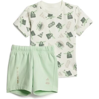 Kinderset adidas Star wars Mandolorian Blanc 3/4 ans Kinderset adidas Star wars Mandolorian Blanc 3/4 ans