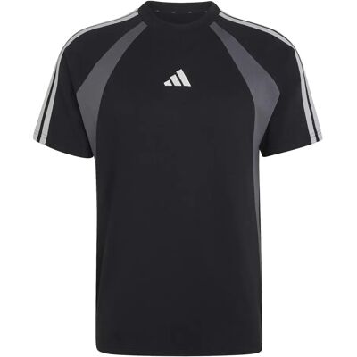 T-Shirt adidas Seasonal Essentials Colorblock Noir M T-Shirt adidas Seasonal Essentials Colorblock Noir M