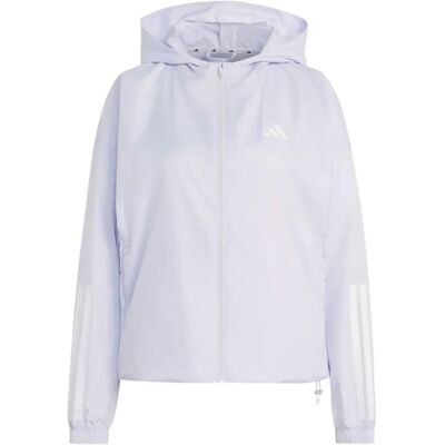 Windjacke Damen adidas Hyperglam 3-Stripes Violet M Windjacke Damen adidas Hyperglam 3-Stripes Violet M