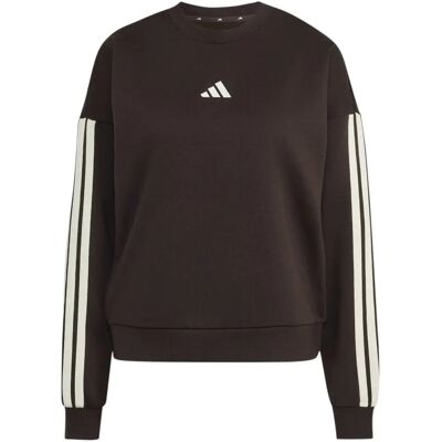 Fleece-Sweatshirt, Damen adidas Essentials 3-Stripes Marron M Fleece-Sweatshirt, Damen adidas Essentials 3-Stripes Marron M