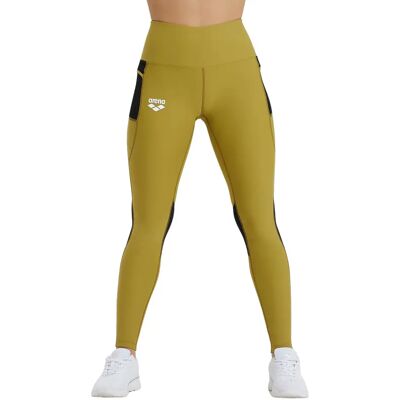 Leggings Damen Arena Team Panel Vert S Leggings Damen Arena Team Panel Vert S