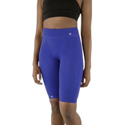 Kurze Kompressionsstrumpfhose für Frauen Bauerfeind Sports Bleu S Kurze Kompressionsstrumpfhose für Frauen Bauerfeind Sports Bleu S
