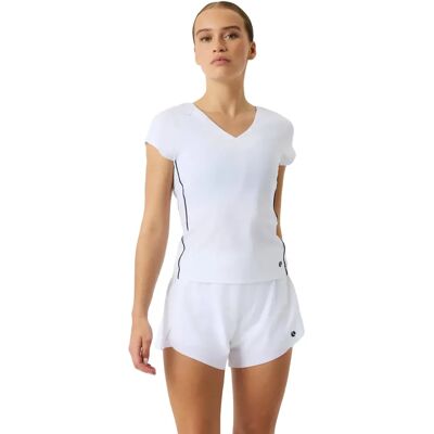 Damen V-Ausschnitt-Shirt Björn Borg Ace Blanc XS Damen V-Ausschnitt-Shirt Björn Borg Ace Blanc XS